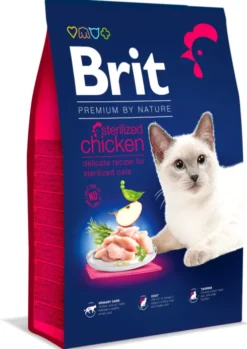 Brit Premium Cat Adult Sterilised Sucha Karma dla kota op. 1.5kg