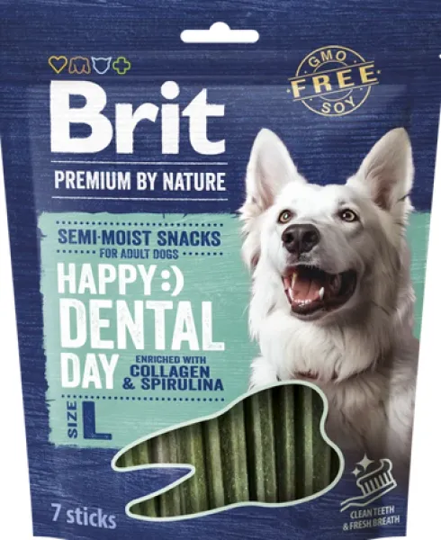 Brit Premium Happy Snacks Dental Przysmak dla psa rozm. L op. 7szt.