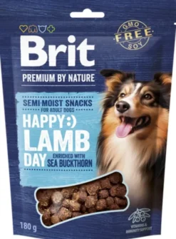 Brit Premium Happy Snacks Lamb with Sea Buckthorn Przysmak dla psa op. 180g