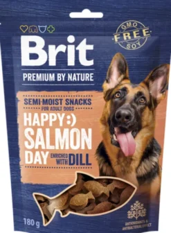Brit Premium Happy Snacks Salmon with Dill Przysmak dla psa op. 180g