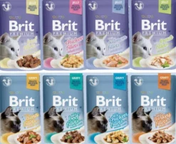 Brit Premium Pakiet degustacyjny Mokra Karma dla kota op. 8x85g
