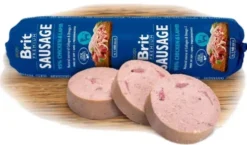 Brit Premium Sausage Adult Chicken&Lamb Mokra Karma dla psa op. 800g
