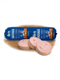 Brit Premium Sausage Adult Turkey Mokra Karma dla psa op. 800g