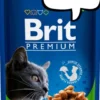 Brit Premium Sterilised Chicken Chunks Mokra Karma dla kota op. 100g PAKIET 24szt.