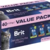Brit Premium Value Pack Sterilised Cat Delicate Chunks in Gravy Mokra Karma dla kota op. 40x100g