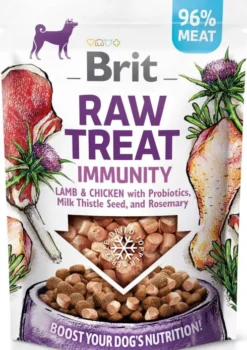Brit Przysmak Raw Treat Immunity Lamb&Chicken dla psa op. 40g