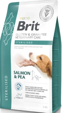 Brit Veterinary Care Sterilised Salmon&Pea Sucha Karma dla psa op. 2kg