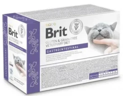 Brit Veterinary Diet Gastrointestinal Lamb Mokra Karma dla kota op. 85g Pakiet 12szt. SASZETKA