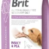 Brit Veterinary Diet Ultra-Hypoallergenic Insect&Pea Sucha Karma dla psa op. 12kg