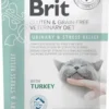 Brit Veterinary Diet Urinary&Stress Relief Turkey Mokra Karma dla kota op. 85g SASZETKA