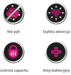 Calitti Crystal Żwirek silikonowy bezzapachowy dla kota poj. 3.8l