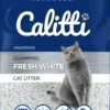 Calitti Fresh White Żwirek bentonitowy bezzapachowy dla kota poj. 20l