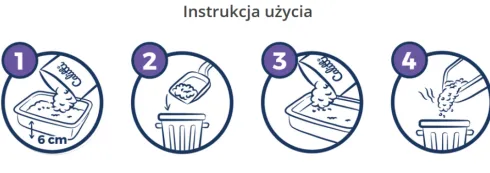 Calitti Strong Lavender Żwirek bentonitowy zapach lawenda dla kota poj. 5l