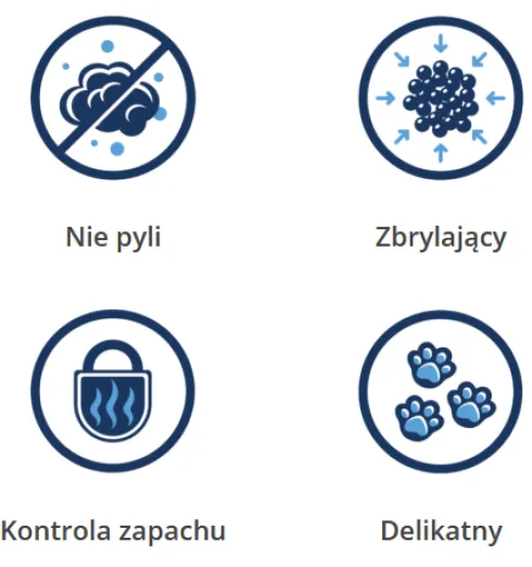 Calitti Strong Żwirek bentonitowy bezzapachowy dla kota poj. 5l