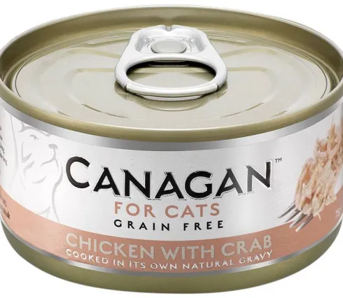 Canagan For Cats Chicken with Crab Mokra Karma dla kota op. 75g