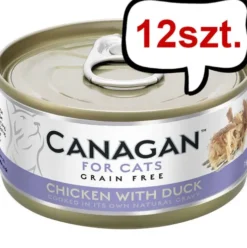 Canagan For Cats Chicken with Duck Mokra Karma dla kota op. 75g Pakiet 12szt.