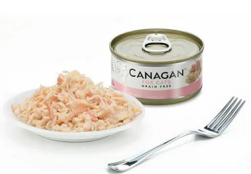 Canagan For Cats Chicken with Ham Mokra Karma dla kota op. 75g Pakiet 12szt.