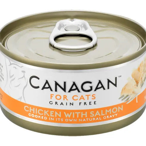 Canagan For Cats Chicken with Salmon Mokra Karma dla kota op. 75g