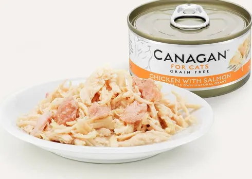 Canagan For Cats Chicken with Salmon Mokra Karma dla kota op. 75g