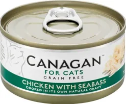 Canagan For Cats Chicken with Seabass Mokra Karma dla kota op. 75g Pakiet 12szt.