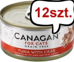 Canagan For Cats Tuna with Crab Mokra Karma dla kota op. 75g Pakiet 12szt.