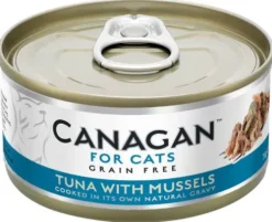 Canagan For Cats Tuna with Mussels Mokra Karma dla kota op. 75g Pakiet 12szt.
