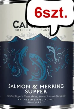 Canagan Salmon&Herring Supper Mokra Karma dla psa op. 400g Pakiet 6szt.