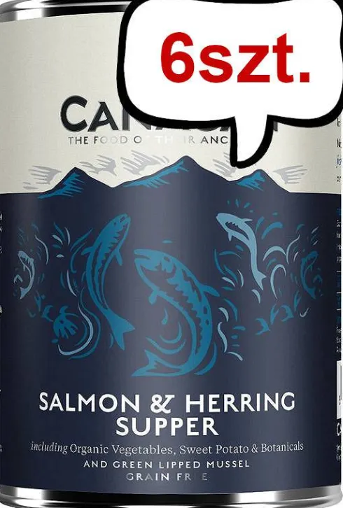 Canagan Salmon&Herring Supper Mokra Karma dla psa op. 400g Pakiet 6szt.