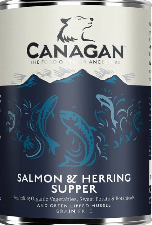 Canagan Salmon&Herring Supper Mokra Karma dla psa op. 400g Pakiet 6szt.