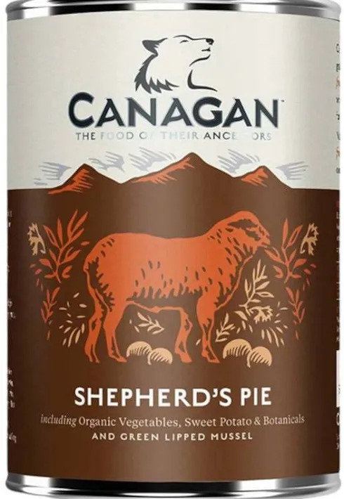 Canagan Shepherd's Pie Mokra Karma dla psa op. 400g Pakiet 6szt.