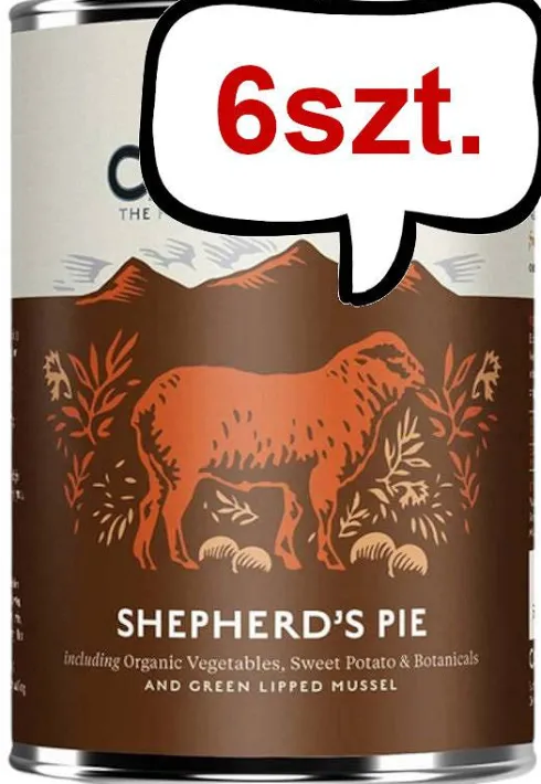 Canagan Shepherd's Pie Mokra Karma dla psa op. 400g Pakiet 6szt.