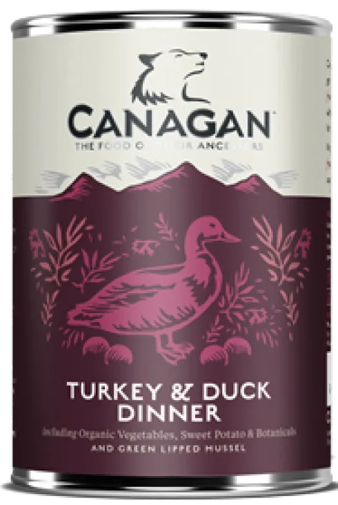 Canagan Turkey&Duck Dinner Mokra Karma dla psa op. 400g