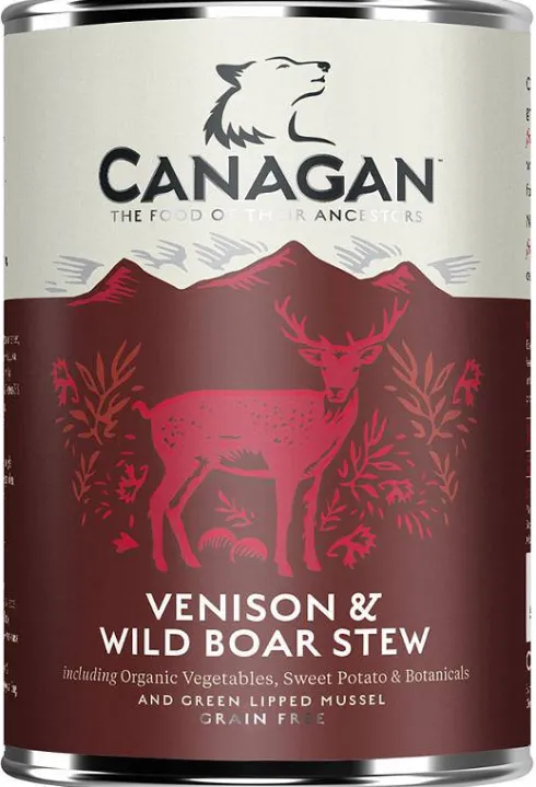 Canagan Venison&Wild Boar Stew Mokra Karma dla psa op. 400g