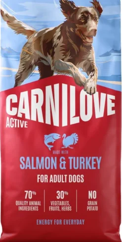 Carnilove Active Adult Salmon&Turkey Sucha Karma dla psa op. 12kg