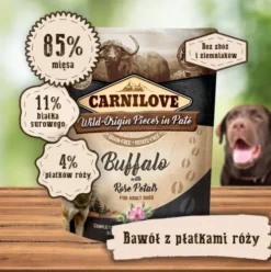 Carnilove Adult Buffalo&Rose Petals Mokra Karma dla psa op. 300g SASZETKA