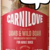 Carnilove Adult Lamb&Wild Boar Pate Mokra Karma dla psa op. 400g Pakiet 6szt.