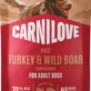 Carnilove Adult Turkey&Wild Boar Pate Mokra Karma dla psa op. 300g SASZETKA