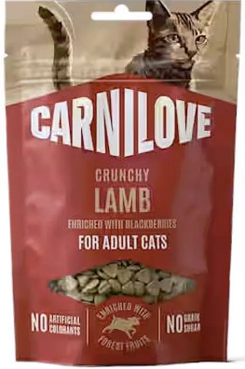 Carnilove Cat Adult Snack Crunchy Lamb Przysmak dla kota op. 50g