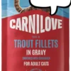 Carnilove Cat Adult Trout Fillets in Gravy Mokra Karma dla kota op. 85g Pakiet 12szt.