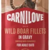 Carnilove Cat Adult Wild Boar Fillets in Gravy Mokra Karma dla kota op. 85g