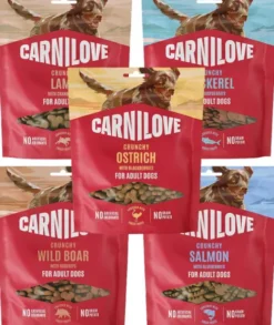 Carnilove Przysmak Crunchy Pakiet degustacyjny dla psa op. 5x200g