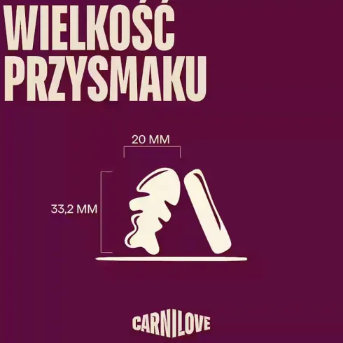 Carnilove Przysmak Crunchy Salmon with blueberries dla psa op. 200g
