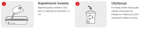 Cat's Best Żwirek drzewny UNIVERSAL dla zwierząt domowych op. 22kg (poj. 40l)