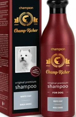 Champ-Richer Profesjonalny Szampon do białej sierści dla psa poj. 250ml