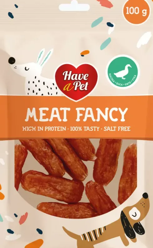 Comfy Appetit Have A Pet Fancy Kiełbaski z Kaczki Przysmak dla psa op. 100g
