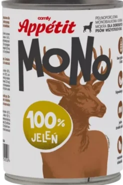 Comfy Appetit Mono Jeleń Mokra karma dla psa 400g WYPRZEDAŻ