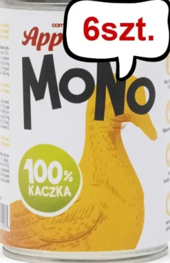 Comfy Appetit Mono Kaczka Mokra karma dla psa 400g Pakiet 6szt.