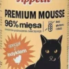 Comfy Appetit Premium Mousse z Indykiem Mokra karma dla kota 400g Pakiet 6szt. WYPRZEDAŻ