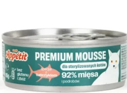 Comfy Appetit Premium Sterilized Mousse z Tuńczykiem Mokra karma dla kota 85g WYPRZEDAŻ