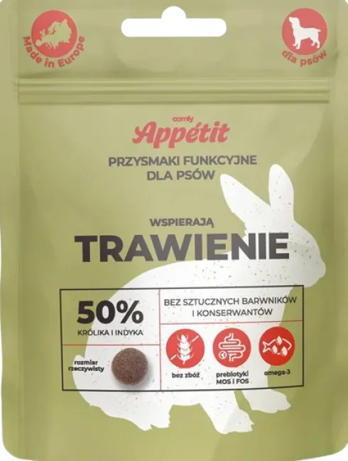 Comfy Appetit Przysmaki funcyjne Trawienie dla psa op. 70g WYPRZEDAŻ
